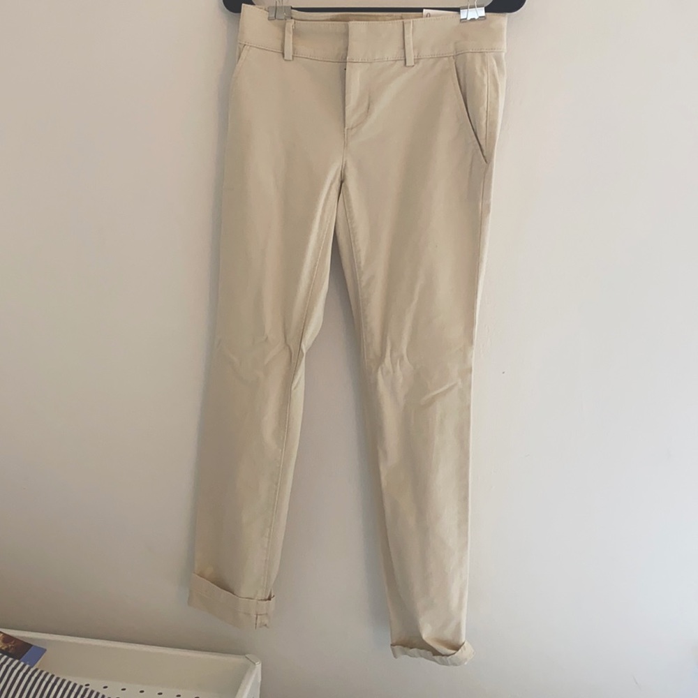 BRAND NEW WITH TAGS Ann Taylor LOFT beige chinos
